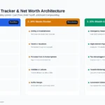 free monthly budget spreadsheet and net worth tracking architecture